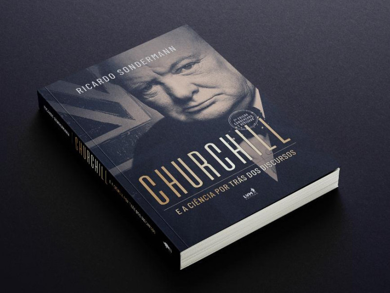Obra analisa a retórica e persuasão de 12 discursos do estadista britânico Winston Churchill
