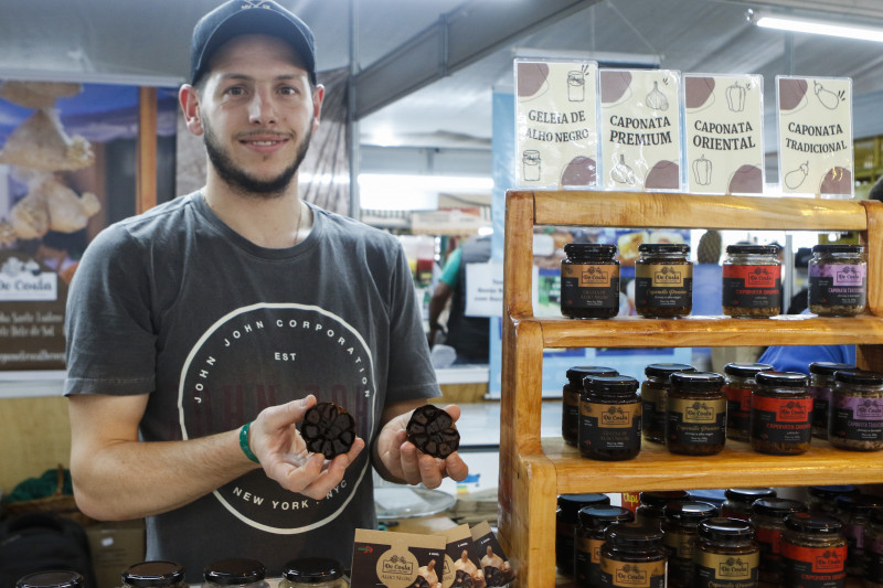 Costa relata que a caponata faz grande sucesso na alta gastronomia