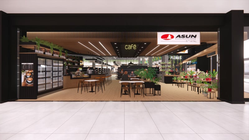 Loja está sendo montada em área de 2 mil metros quadrados logo na entrada do Pontal