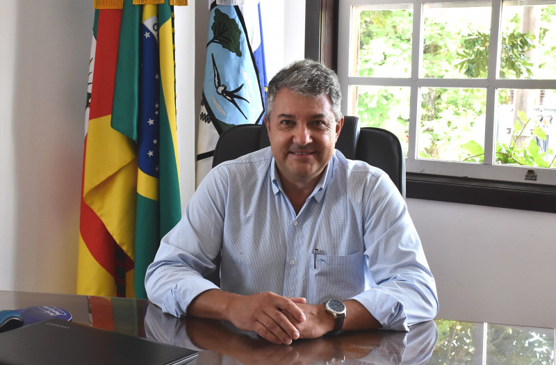 Jorge Darlei Wolf, prefeito de Nova Petrópolis (PSDB)