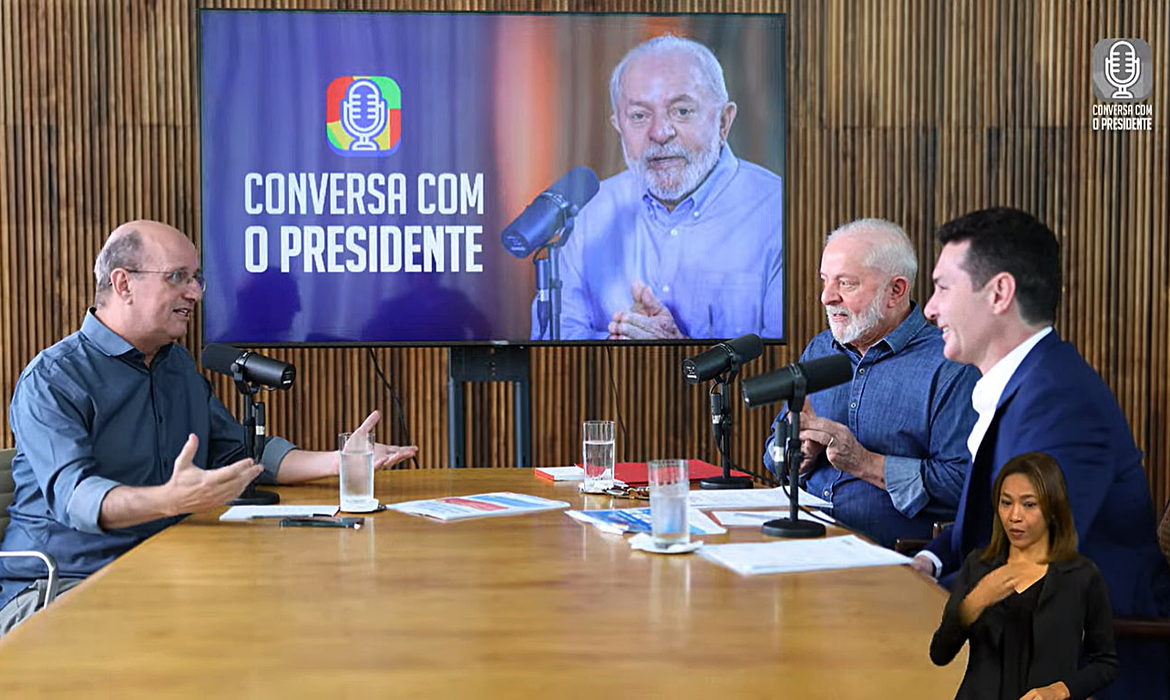 Lula falou sobre a campanha Novembro Azul durante o programa Conversa com o Presidente
