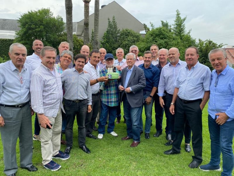 Aniversário de 100 anos Vitorio Gheno em homengagem de Paulo Feijó