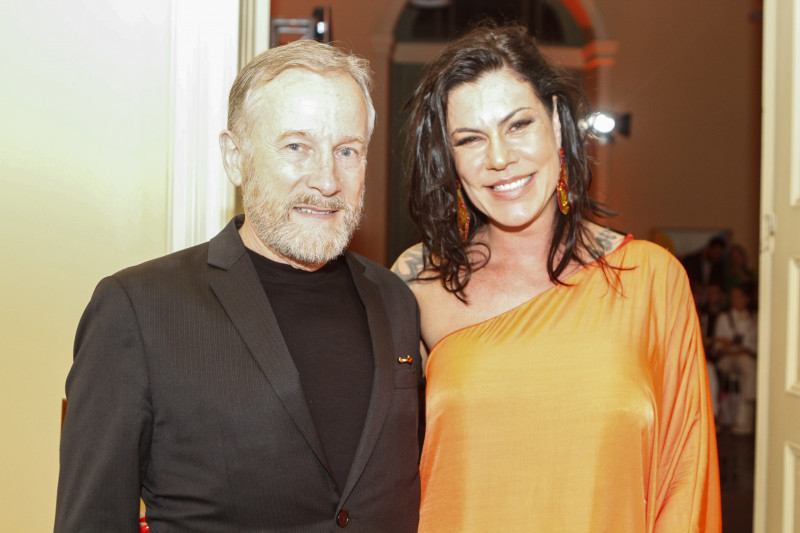 Alcides Debus e Tatiana Sulepa