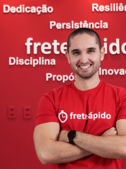 Mário Rodrigues é fundador e CEO da Frete Rápido