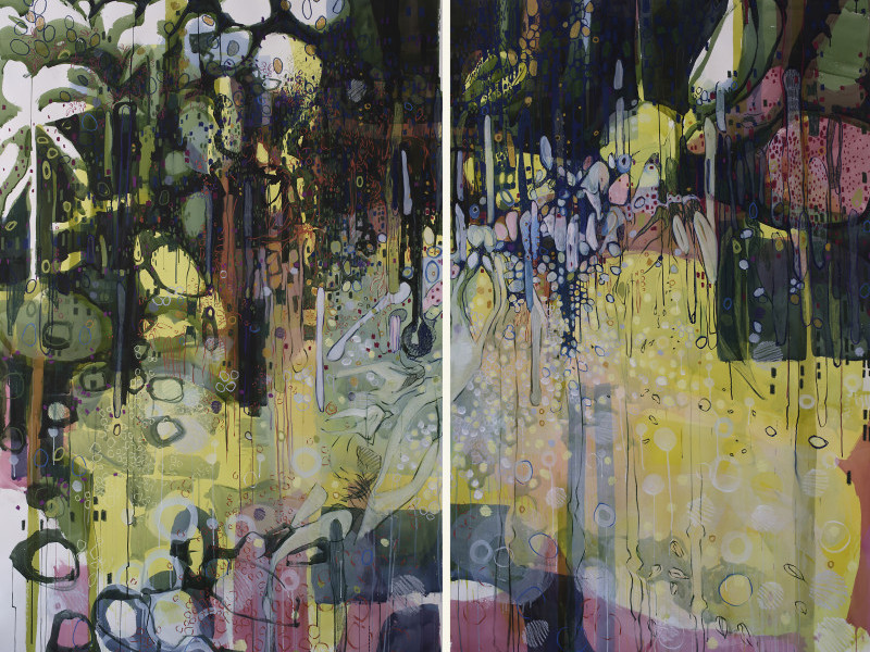 Obras de Janaina Tschäpe (foto) integram uma das três exposições que movimentam o centro cultural, marcando o encerramento da agenda 2023 do centro cultural