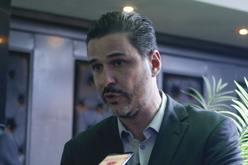 Gustavo Ene, representante do Movimento Empresarial pela melhoria do Ambiente de Negócios, no evento Mapa Econômico do RS, em Porto Alegre