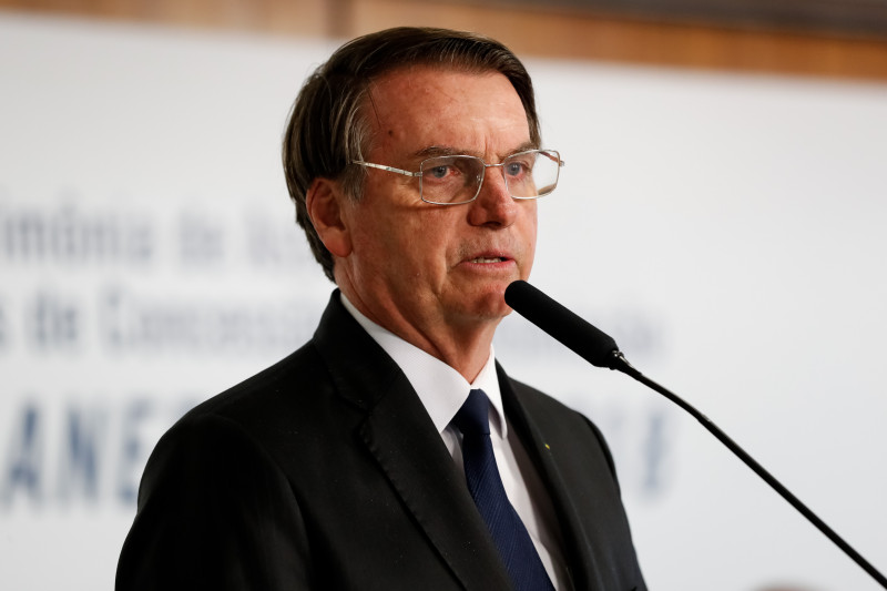 Jair Bolsonaro (PL) pediu "reação" contra uma alegada fraude no sistema eleitoral 