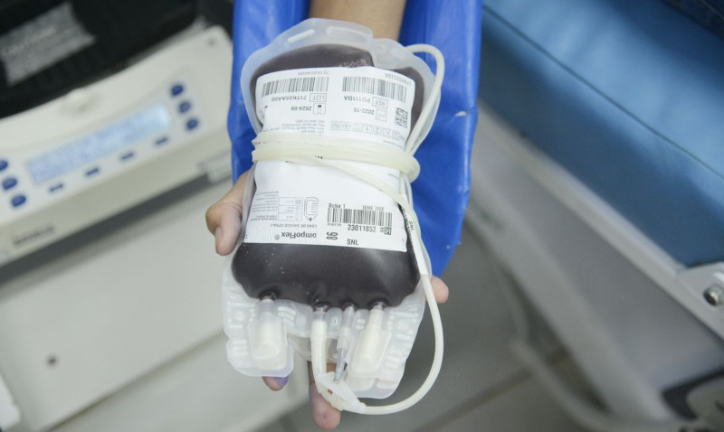 Cerca de 1,4% da população brasileira doa sangue, o que representa 14 pessoas a cada mil