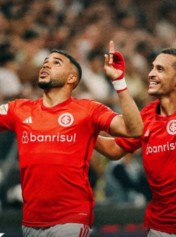 Inter vence Corinthians e garante a vaga na Sul-Americana