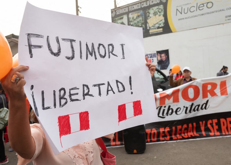 Ex-presidente peruano de 85 anos cumpre pena por crimes contra a humanidade