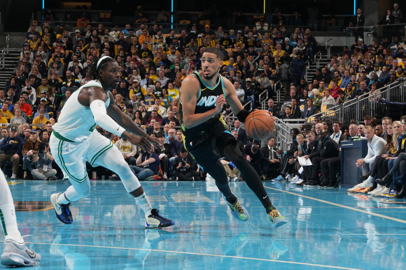 No Gainbridge Fieldhouse, Haliburton foi o grande nome do jogo