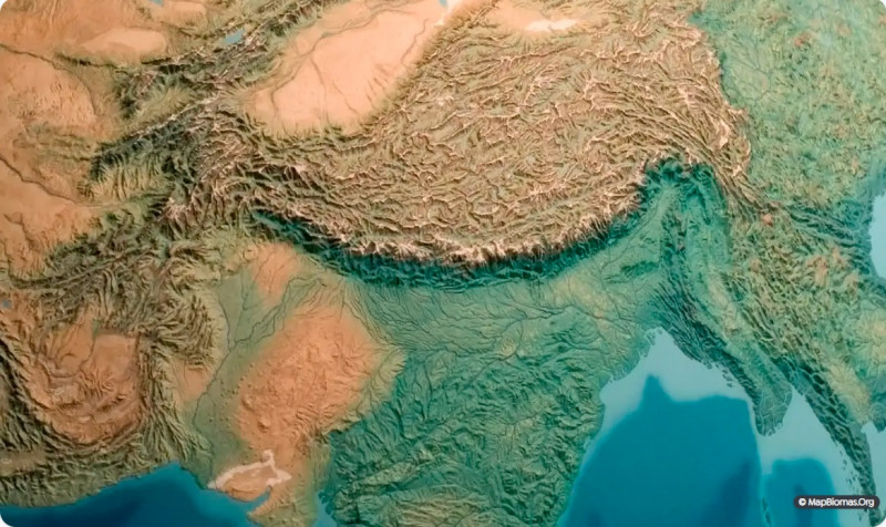  A área pesquisada ocupa 6,1% da América do Sul, abrangendo Brasil, Argentina e Uruguai