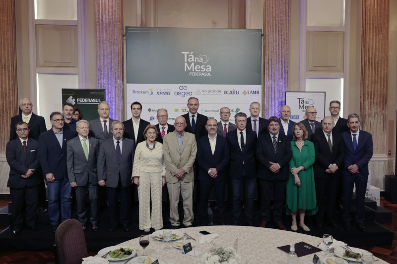 Posse dos integrantes dos conselhos Superior e Fiscal da gestão 2024/2025 foi realizada no Tá Na Mesa da Federasul
