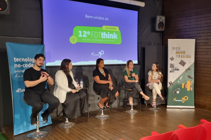 O 12&deg; FDTthink ocorreu na &uacute;ltima quarta-feira (6), na uMov.me Arena, em Porto Alegre Foto: JO&Atilde;O PEDRO CECCHINI/ESPECIAL/JC