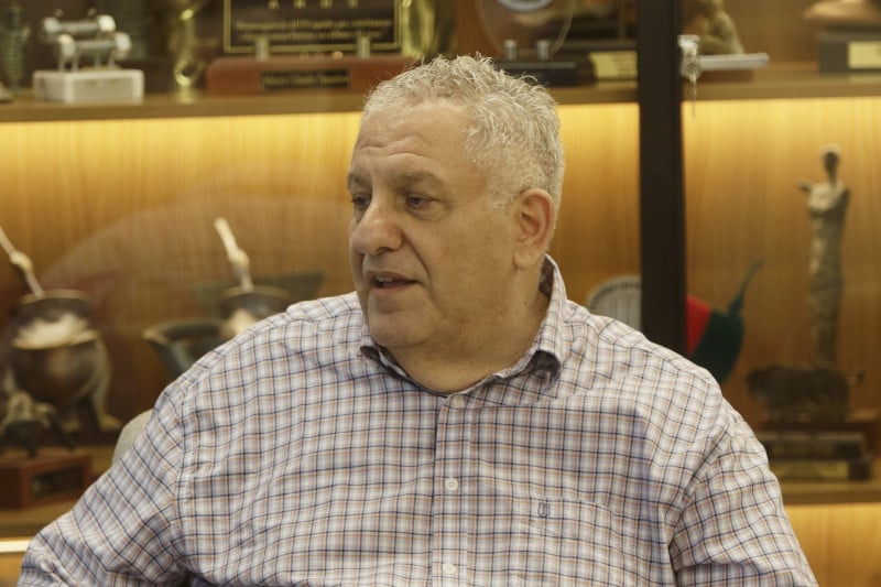 José Armando Paschoal, Coordenador geral da Feira do Espumante, visitou o JC nesta quinta-feira