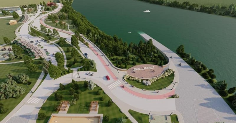 Projeto prevê ciclovia, além de pistas para os carros e um restaurante, gerido pela iniciativa privada