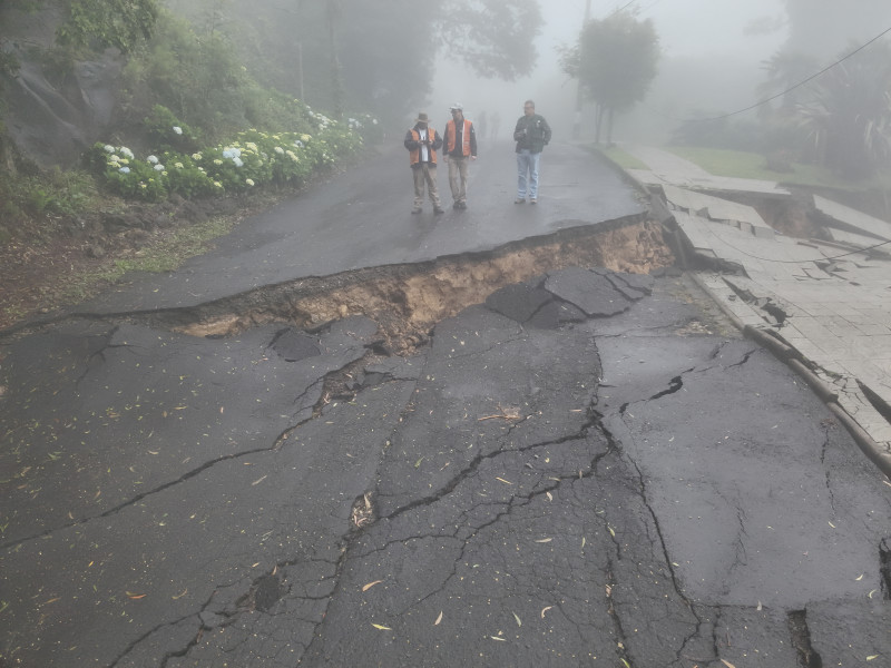 Estudo mapeou três áreas, entre 22 e 23 de novembro, para formar a hipótese de rastejos e deslizamentos na região