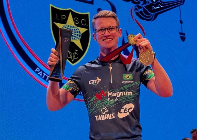 O atleta de Novo Hamburgo é considerado um dos melhores atletas de sua divisão em shotgun