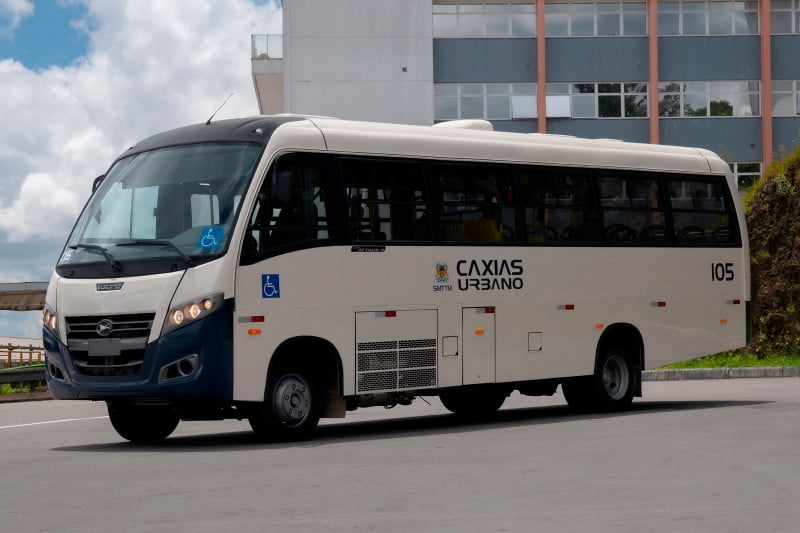 Modelos de micro-ônibus ampliam a presença da marca Caxias Urbano