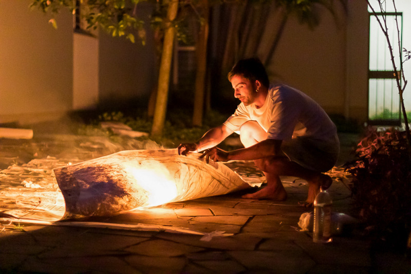 Aliança Francesa e Fundação Iberê apresentam neste sábado (16), às 11h, a mostra de residência do artista francês Louis Guillaume, Synchretismo