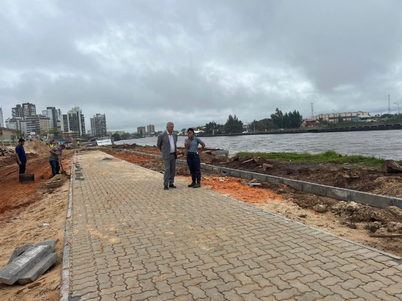 Chuvas ao longo do ano prejudicaram o cronograma, mas prefeitura estima que 80% do projeto esteja pronto