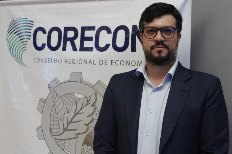 Economista Bruno Nogueira Lanzer presidirá o Corecon-RS ao longo de 2024