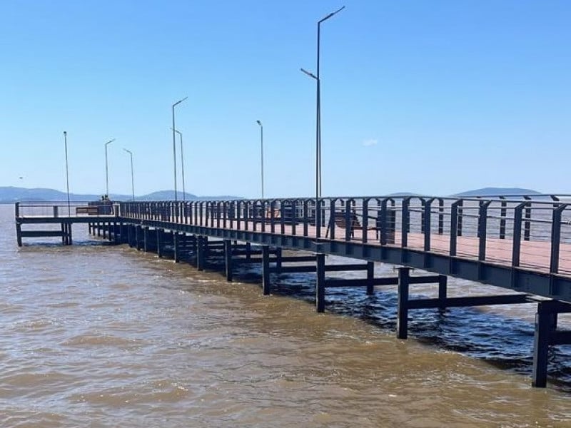 Local &eacute; o primeiro equipamento p&uacute;blico da nova orla, que est&aacute; em constru&ccedil;&atilde;o