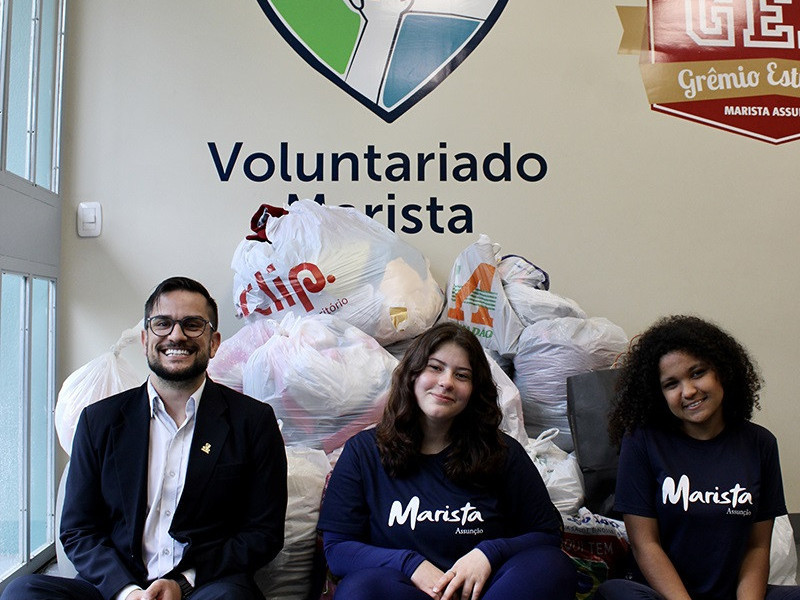 Além das campanhas solidárias permanentes, este ano os estudantes também se mobilizaram para ajudar os atingidos pelas enchentes no Rio Grande do Sul