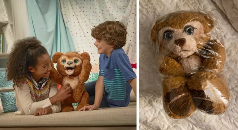 Bicho de pelúcia do Mercado Livre chegou diferente do anunciado
