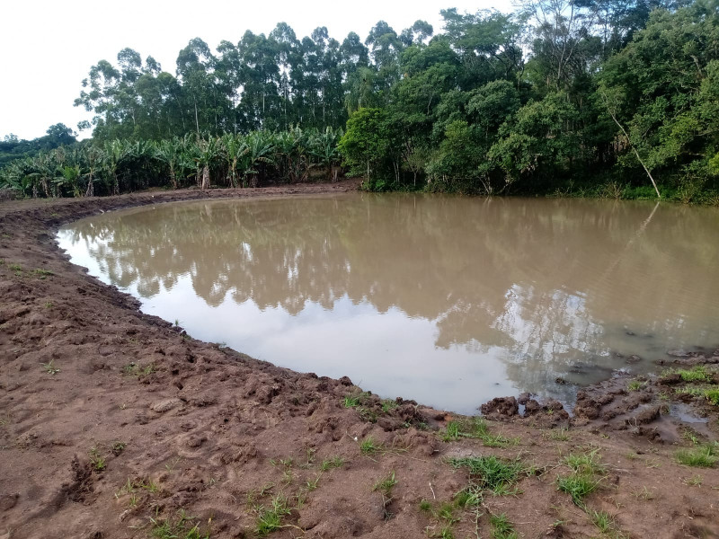 Construção de açudes em Estância Velha teve início em novembro