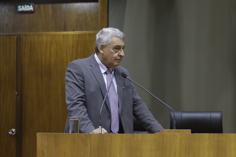 Prefeito Sebastião Melo compareceu à cerimônia de posse do presidente da Câmara em 2024, vereador Mauro Pinheiro (PL)