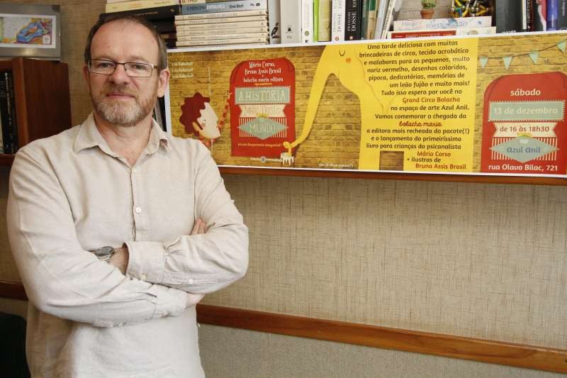 Mário Corso (em foto de 2014) publicou vários volumes em parceria com sua esposa, Diana