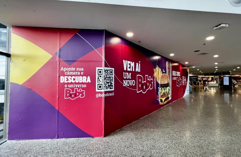 Rede de fast-food Bob's vai se instalar na área de embarque nacional do Salgado Filho 