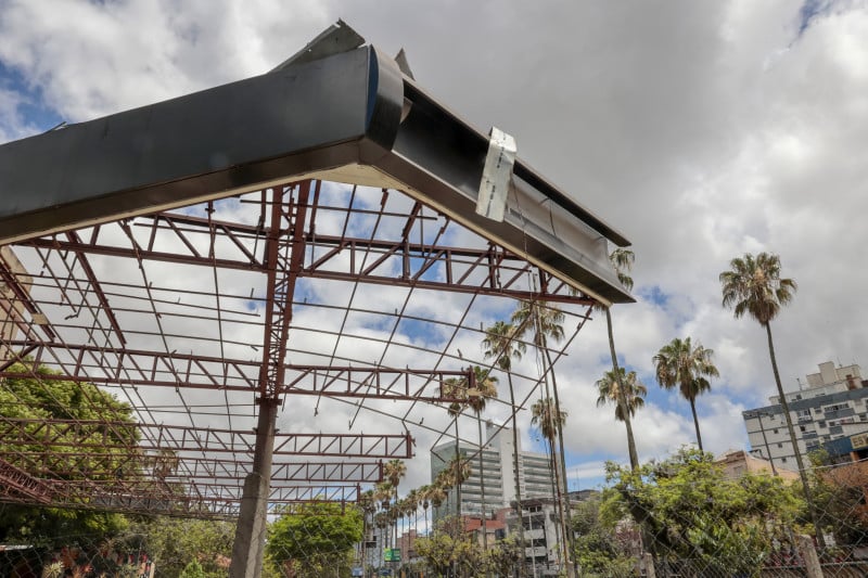 O terreno de 462m² será ocupado por uma operação gastronômica