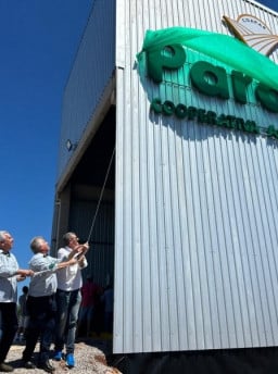 Cooperativa ergue nova indústria de sucos de uva em apenas 3 meses no Vale do Taquari