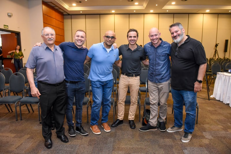 José Valdocir Casarotto (fundador e diretor-superintendente), Gustavo Casarotto, Puneet Soni (gerente de portfólio América Latina e Península Ibérica), Duarte Teixeira de Barros (Head de Criação de Valor Latam & Iberia), Fernando Hansen e Robledo Luza