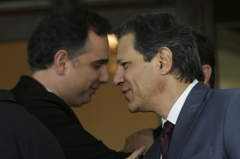 Pacheco e Haddad têm debatido com os governadores alternativas para pagamento das dívidas estaduais