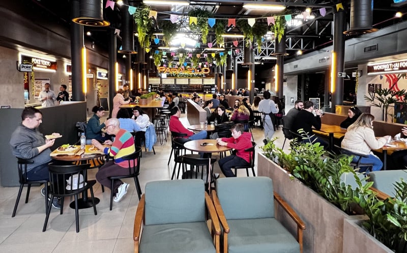 Mercado Paralelo abriu em fim de 2021 no DC Shopping em Porto Alegre e ampliou público