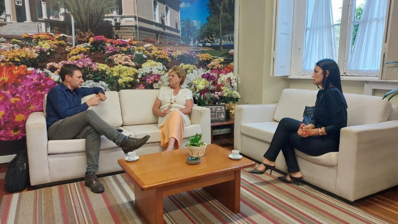 Prefeita e representantes da Rota de Santa Maria conversaram sobre possibilidades