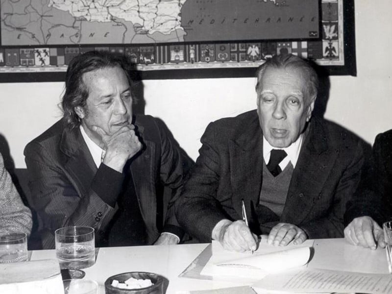 Carlos Hugo Christensen e Jorge Luis Borges assinam contrato para adaptar o conto 
