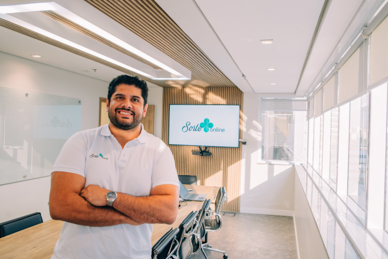 Márcio Malta, CEO do Sorte Online, portal de loterias

