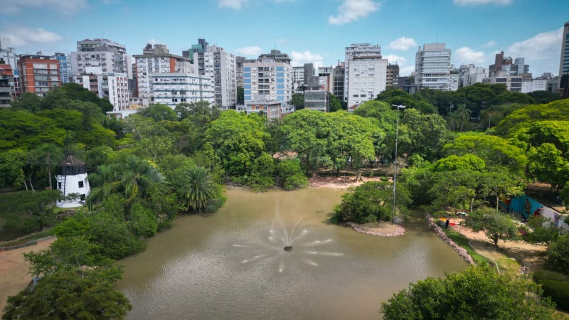 Lago do Parcão foi desassoreado e recebeu novos sistemas de drenagem