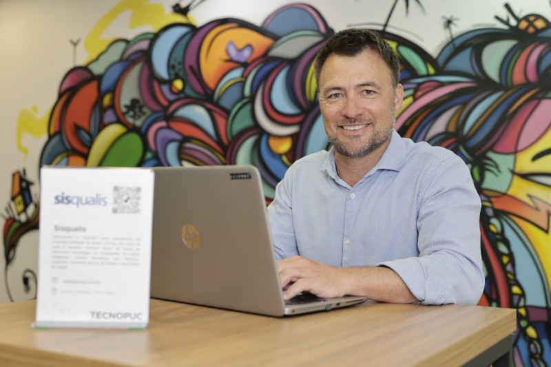Guilherme Barros é sócio da Sisqualis, startup focada na área da saúde Foto: TÂNIA MEINERZ/JC