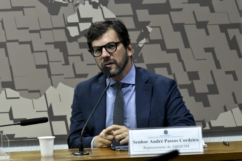 André Passos Cordeiro, presidente-executivo da Associação Brasileira da Indústria Química (Abiquim).