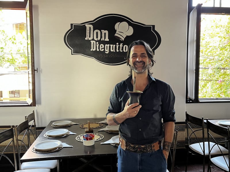 Diego Lacerda é o rosto por trás da Don Dieguito  Foto: JAMIL AIQUEL/ESPECIAL/JC