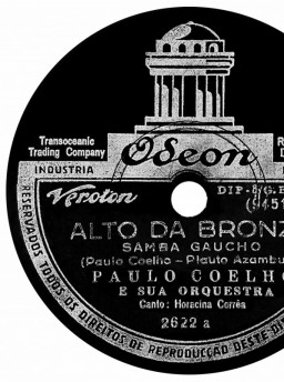 1938 - Paulo Coelho - 78 RPM Alto da Bronze (Acervo Marcello Campos)