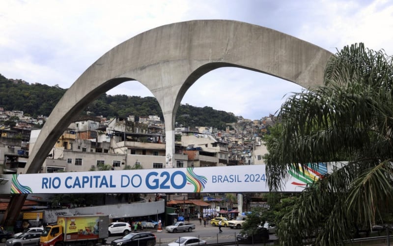 O lema do G20 este ano é "Construindo um Mundo Justo e um Planeta Sustentável"