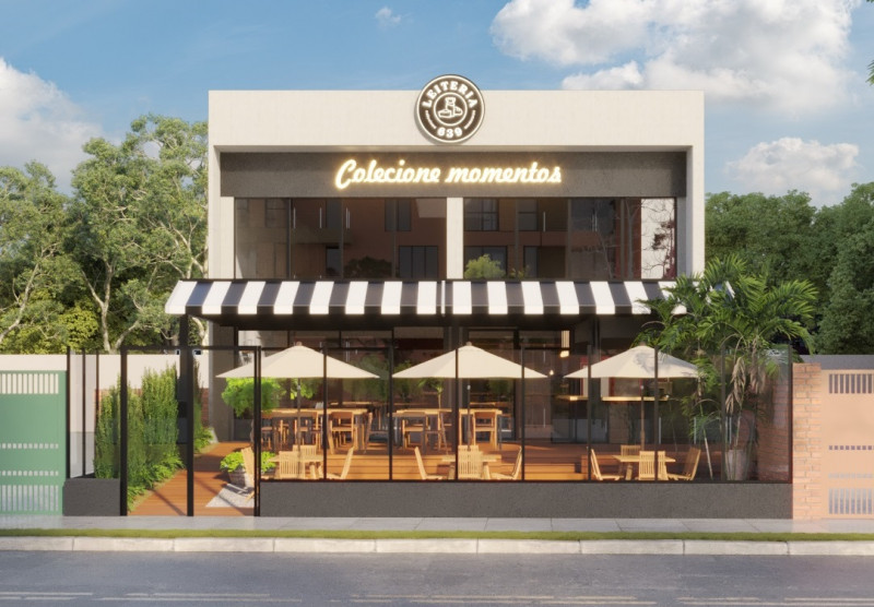 São mais de 400 metros quadrados na nova área que terá a operação da Leiteria (projeto)