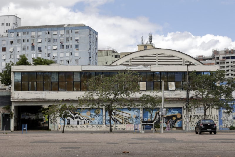 Estrutura na Travessa do Carmo é ocupada por servidores da Secretaria Municipal de Desenvolvimento Econômico e Turismo