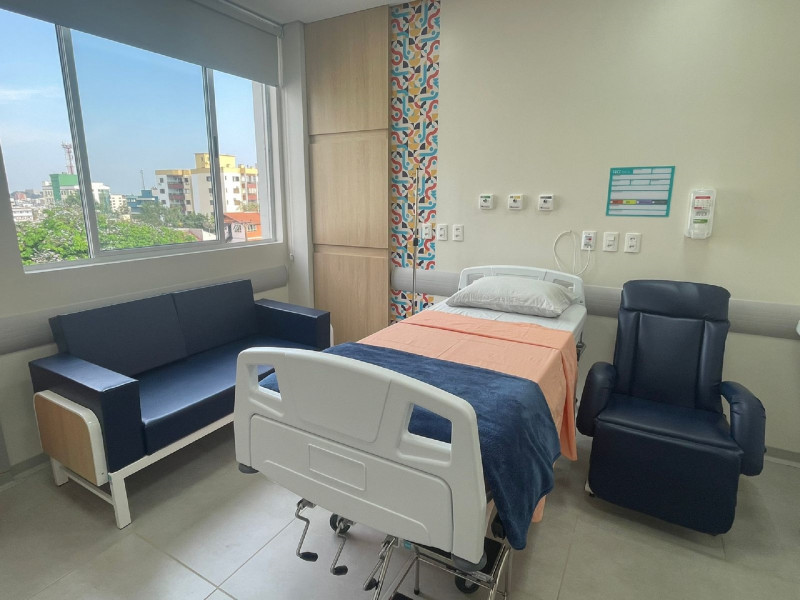 Valores são utilizados para melhorias nos 14 quartos da instituição